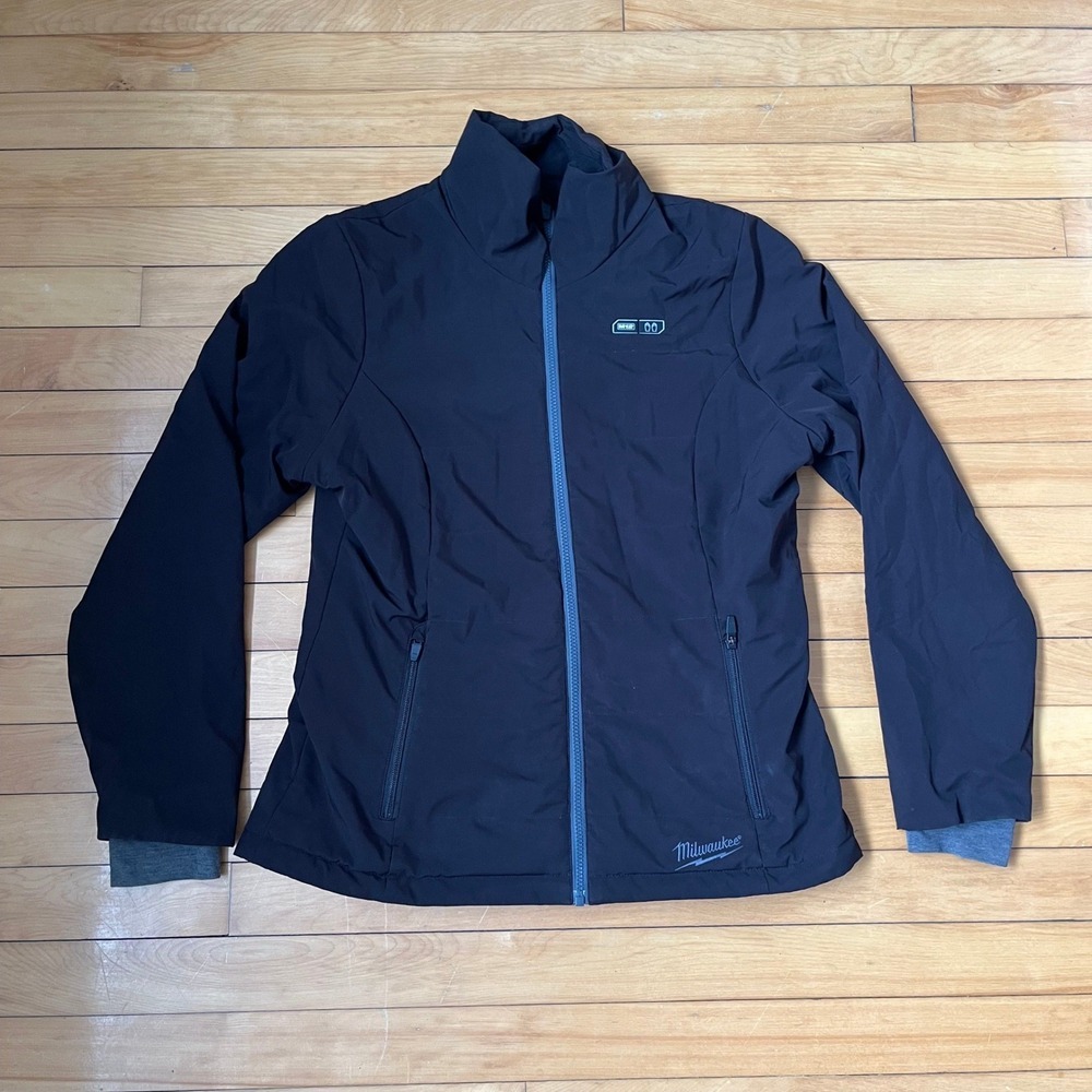 Milwaukee M12 Heated Gear Large Black Softshell Jacket Full Zip Workwear